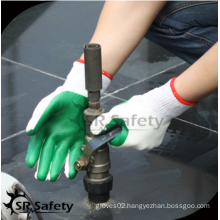 SRSAFETY cheap price/construction latex palm coated gloves protection/hand gloves